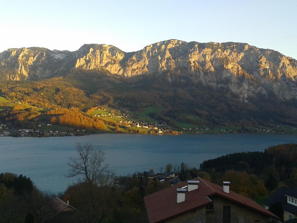 Villa Bauernhof Familie Knoblechner à Nussdorf am Attersee Extérieur photo